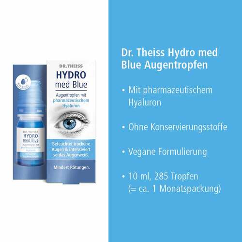 DR. THEISS HYDRO med Blue Augentropfen - 7