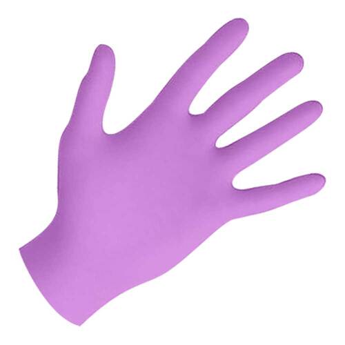 Einmalhandschuh Nitril unste.puderfrei L magenta - 1