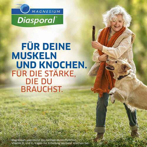 Magnesium Diasporal pro D3 + K2 Muskeln + Knochen direkt Direktgranulat - 4