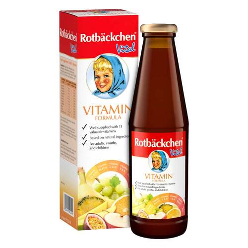 Rabenhorst Rotb&auml;ckchen Vital Vitaminformel Saft - 1