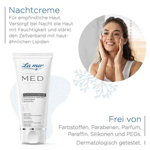 La mer Med Nachtcreme ohne Parfum - 3