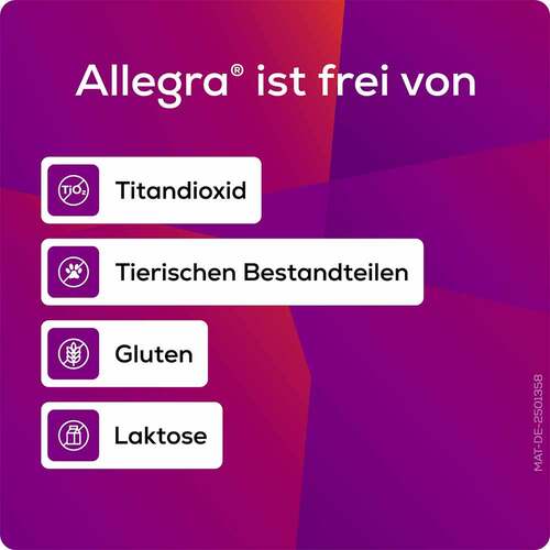 Allegra Allergietabletten 20 mg Tabletten - 5
