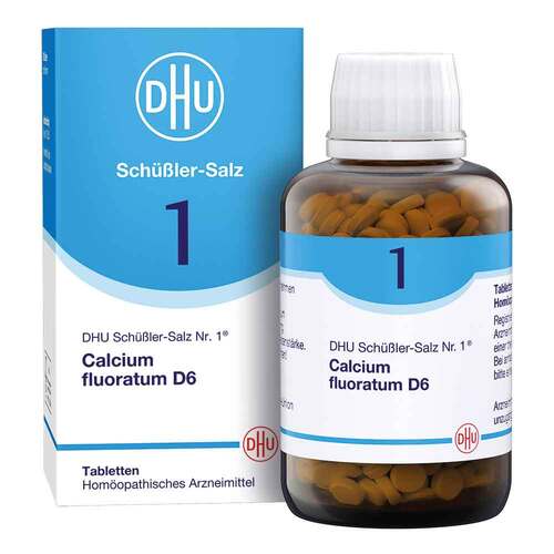 DHU Sch&uuml;&szlig;ler-Salz Nr. 1 Calcium fluoratum D6 Tabletten - 1