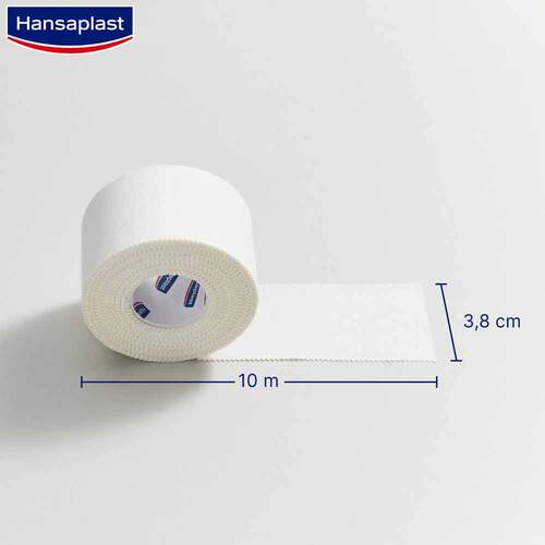 Hansaplast robustes Sporttape 3,8 cmx10 m wei&szlig; - 2