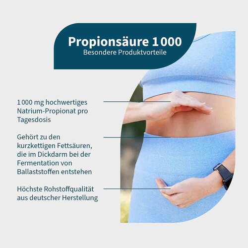 Propions&auml;ure 1000 Natrium-Propionat vegan Kapseln - 2