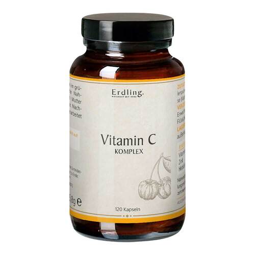 Vitamin C-Komplex Zink Histidin vegan Kapseln Erdling - 1