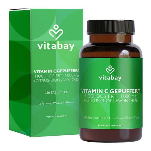Vitamin C + Bioflavonoide 1000 mg vegan hochdosiert - 1