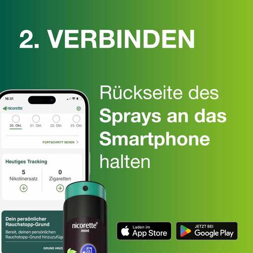 Nicorette Fruit &amp; Mint Spray 1 mg / Spr&uuml;hsto&szlig; Nfc - 3