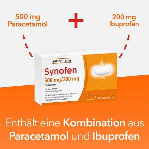 Synofen - mit Ibuprofen und Paracetamol - 4