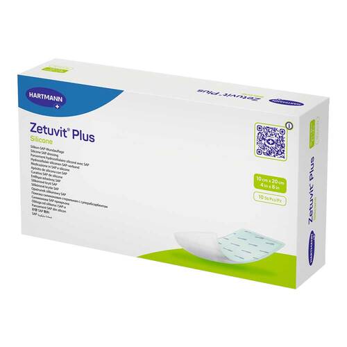 Zetuvit Plus Silicone 10x20 cm - 1
