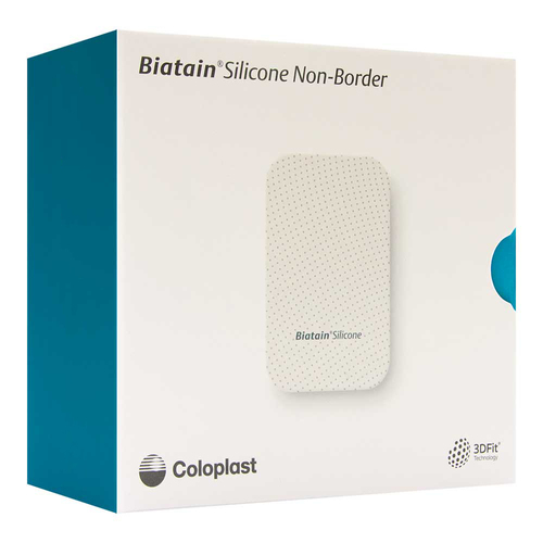 Biatain Silicone Non-Border Schaumverband 10x20 cm - 1