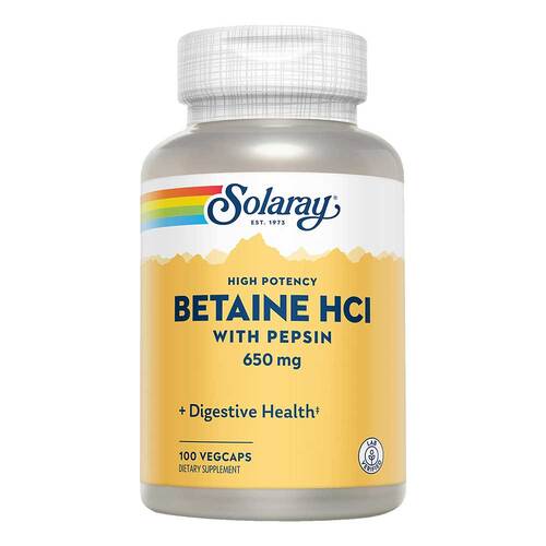 Betain HCL 650 mg + Pepsin I Kapseln - 1