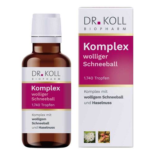 Komplex wolliger Schneeball Haselnuss Dr. Koll Tro. - 1