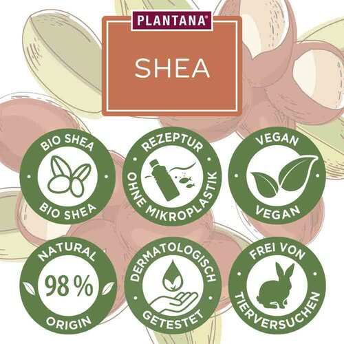 Plantana Shea K&ouml;rpercreme Sheabutter mit Vitamin-E - 3