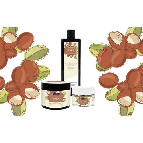 Plantana Shea K&ouml;rpercreme Sheabutter mit Vitamin-E - 5