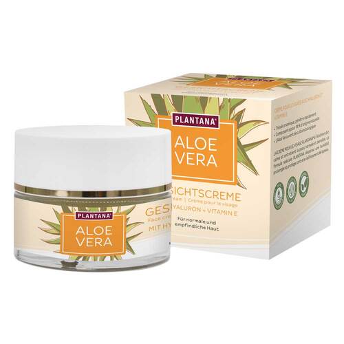 Plantana Aloe Vera Gesichtscreme Hyaluron &amp; Vit.-E - 1