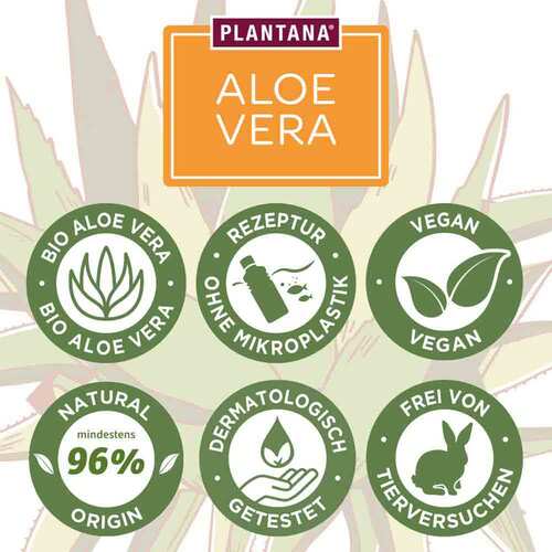 Plantana Aloe Vera Pflege Duschbad mit Bio-Aloevera - 3