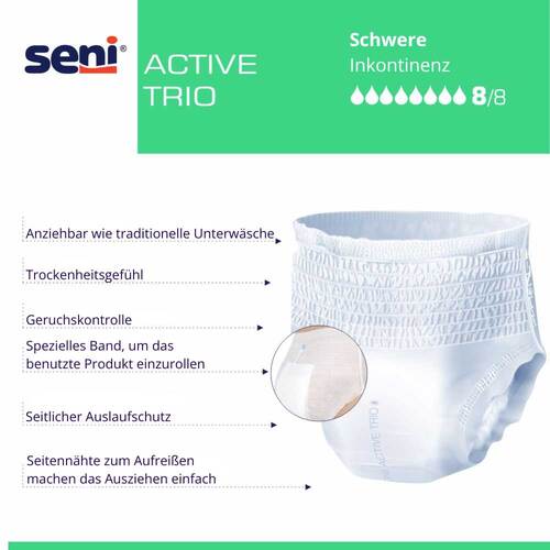 Seni Active Trio Inkontinenzslip L - 2