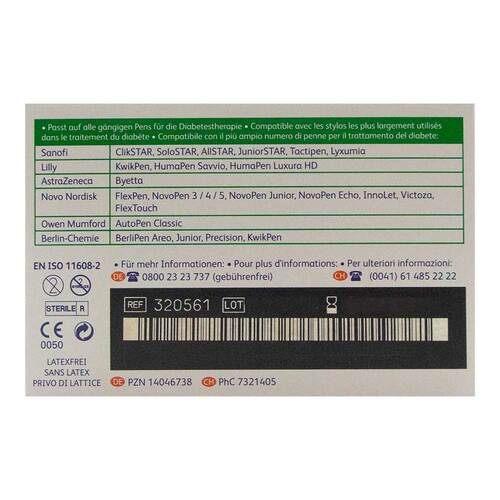 BD Ultra-Fine Pro Pen-Nadeln 4 mm 32 G 0,23 mm - 2