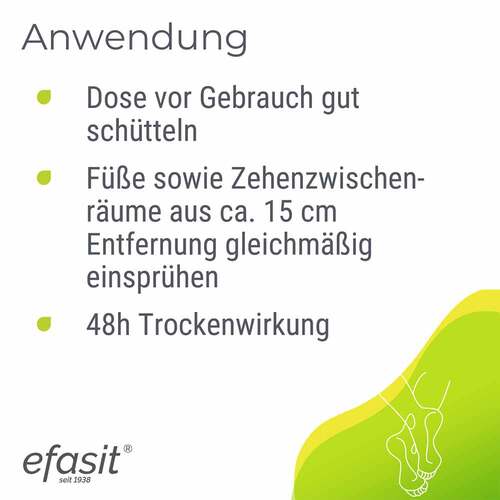 Efasit Extreme Fu&szlig; Deo Spray - 4