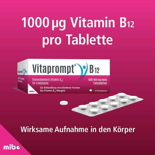 VITAprompt® B12 1000 Mikrogramm Filmtabletten - 2