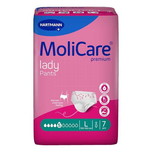 Molicare Premium lady Pants 5 Tropfen L - 1