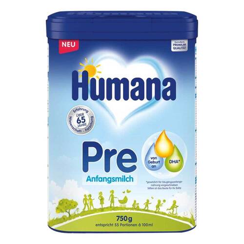 Humana Pre Uploaded Anfangsmilch Pulver - 1