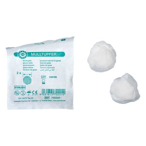 Mulltupfer-steril Drm.3,5 cm P2 - 1