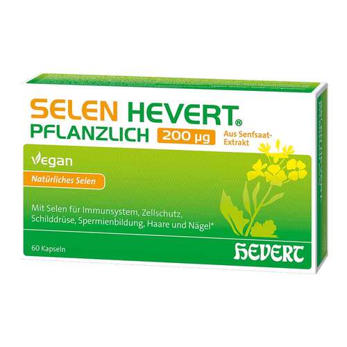 Selen Hevert pflanzlich 200 µg Kapseln - 1