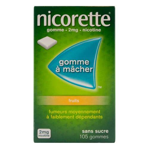 Nicorette Kaugummi 2 mg freshfruit - 1