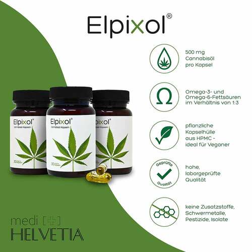 Cannabis&ouml;l Kapseln Elpixol - 4