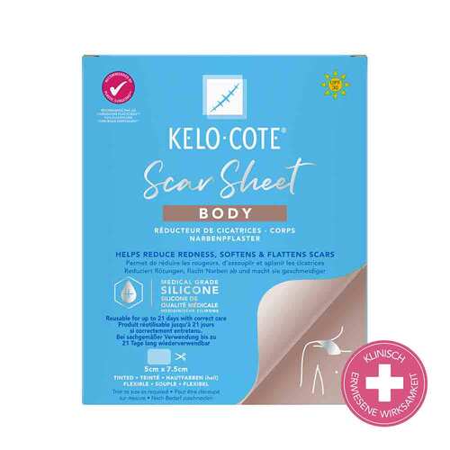 Kelo-Cote Silikon-Narbenpflaster K&ouml;rper - 7