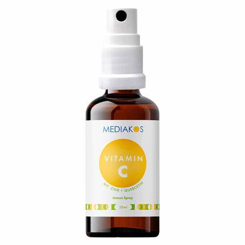 Vitamin C + Zink + Quercetin Mediakos Immun Spray - 2