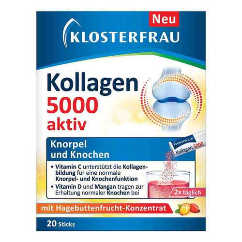 Klosterfrau Kollagen 5000 aktiv Granulat Sticks - 1