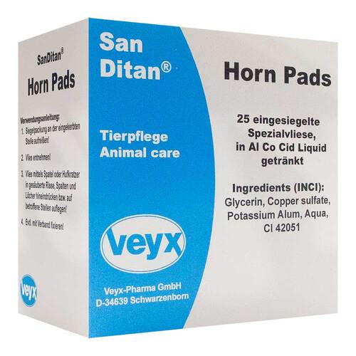 Sanditan Horn Pads f&uuml;r Huf und Klaue vet. (f&uuml;r Tiere) - 1