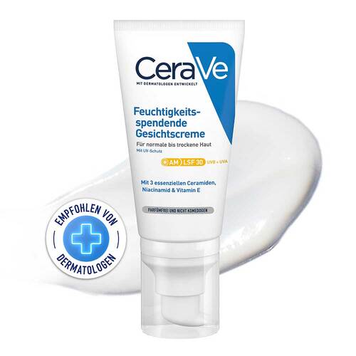 Cerave feuchtigkeitsspendende Gesichtscreme SPF 30 - 1