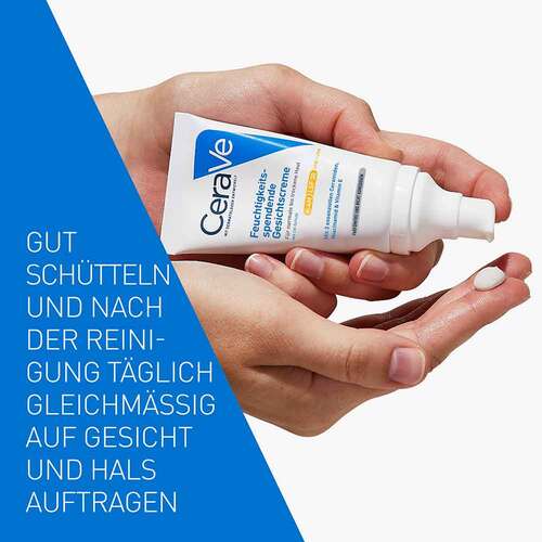 Cerave feuchtigkeitsspendende Gesichtscreme SPF 30 - 5