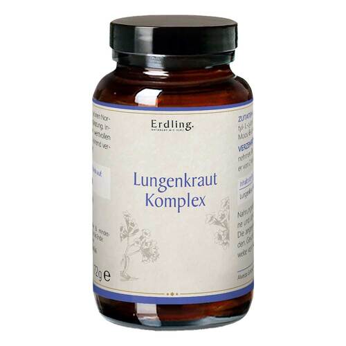 Lungenkraut Komplex MSM NAC vegan Kapseln Erdling - 1
