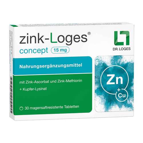 Zink-Loges concept 15 mg magensaftresistent Tabletten - 1