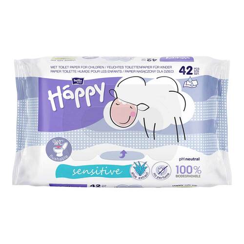 Bella baby Happy feuchtes Toilettenpapier sensitiv - 1