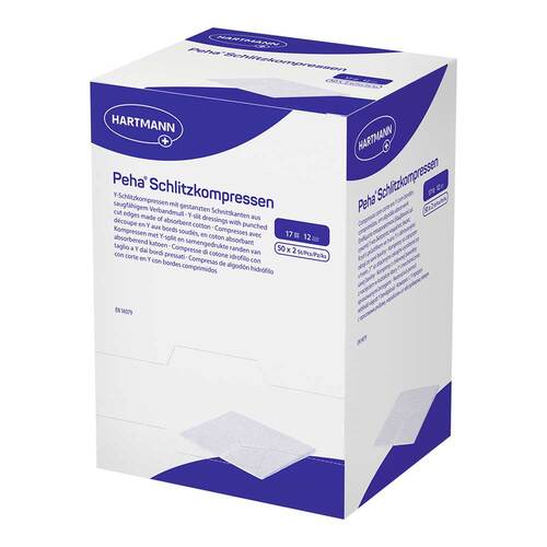 Peha Schlitzkompressen 10x10 cm steril - 1
