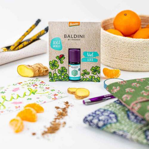 Baldini Viel Gl&uuml;ck Mini-Duftset mit Holzanh&auml;nger - 2