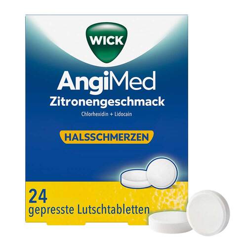 WICK Angimed Zitronengeschmack 5 mg / 1 mg Lut.-Tab. - 1