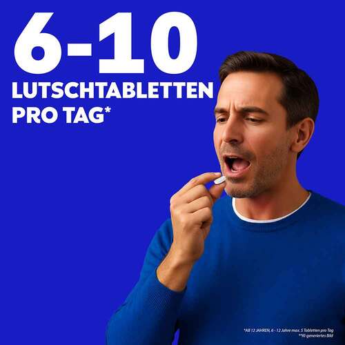 WICK Angimed Zitronengeschmack 5 mg / 1 mg Lut.-Tab. - 8