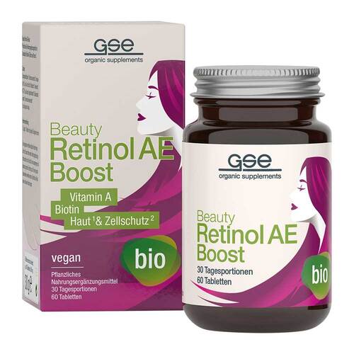 Gse Beauty Retinol-AE Boost Tabletten Bio - 1