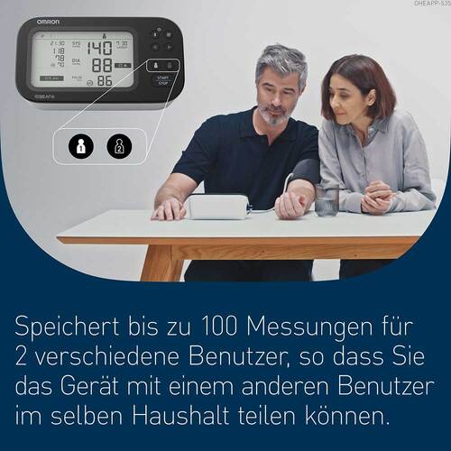 Omron M7 Intelli IT Afib Oberarm Blutdruckmessger. - 4