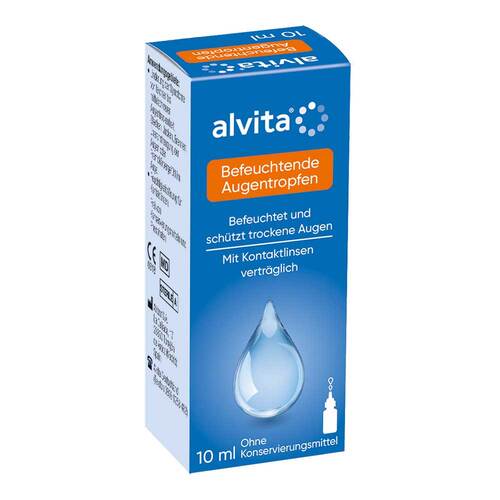 Alvita befeuchtende Augentropfen - 1