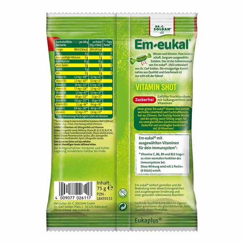 EM-Eukal Vitamin SHOT sauer zuckerfrei - 2