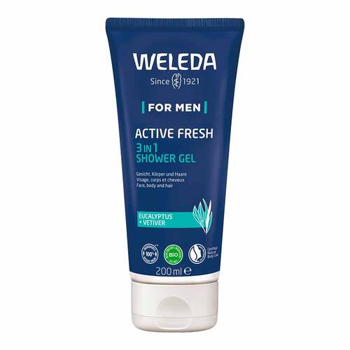 Weleda for Men Active Fresh 3in1 Shower Gel - 1