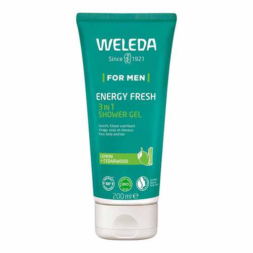 Weleda for Men Energy Fresh 3in1 Shower Gel - 1